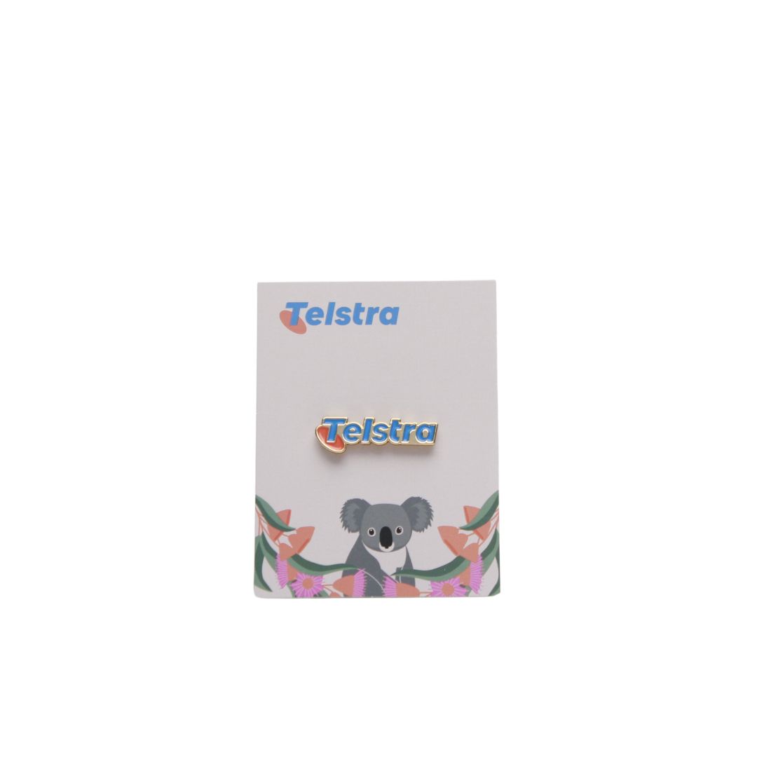 Cutie Pin with backing card (Gold)