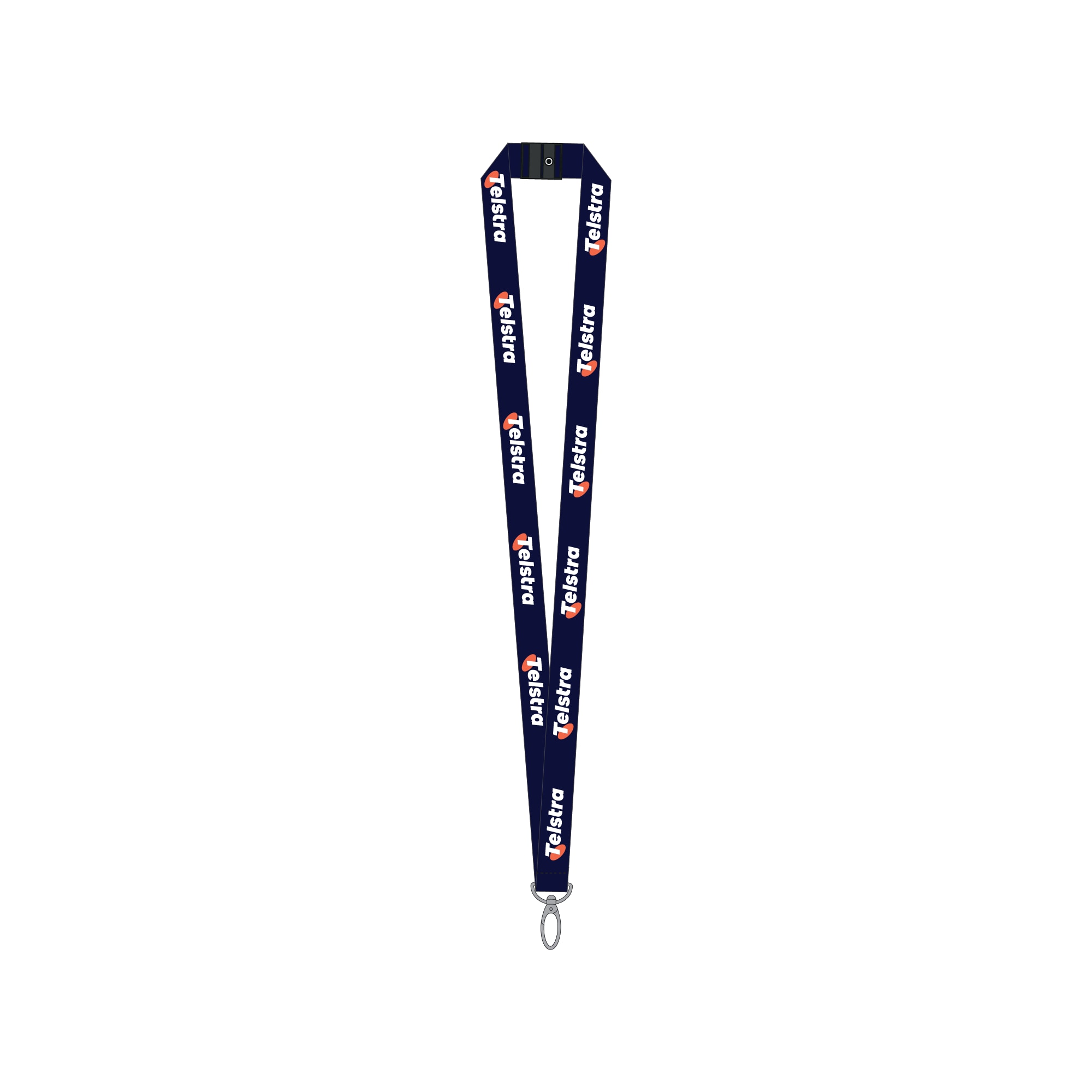 Sublimation Lanyard - Dark Navy